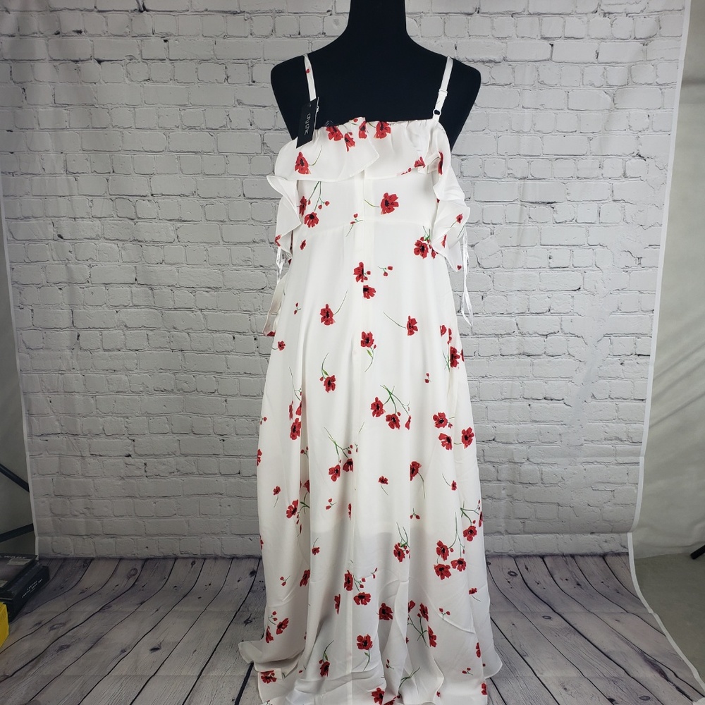City Chic Maxi Miss Poppy Dress Plus Size - Picture 4 of 5